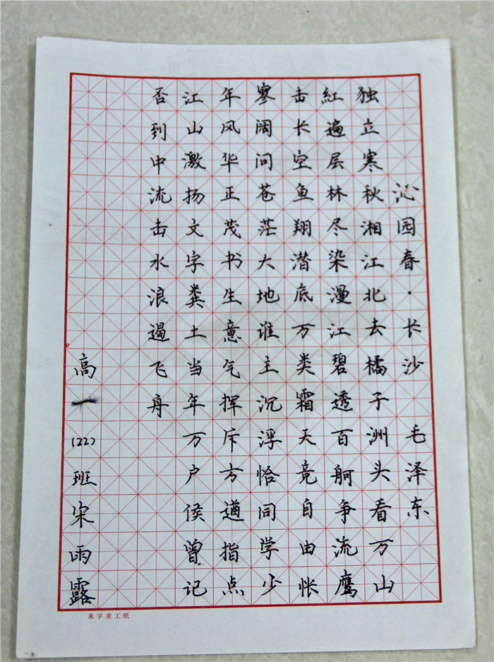 國學(xué)書法大賽獲獎(jiǎng)作品(圖9)